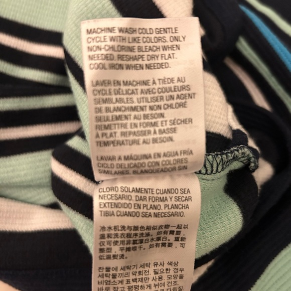 Charter Club Striped Top - Picture 9 of 9